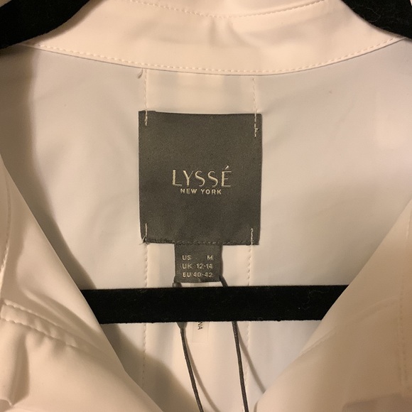 NWT Long White Blouse by LYSSE - Picture 4 of 4